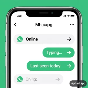 qué significa en línea en WhatsApp explicación visual
