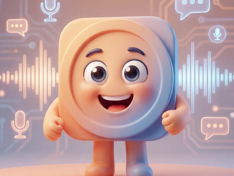 Humanoide de inteligencia artificial editando videos en una computadora futurista con gráficos de ganancias y monedas digitales flotando, representando la monetización online con IA